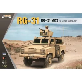   KINETIC 61012 RG-31 Mk3 The United States Army 1/35 harcjármű makett