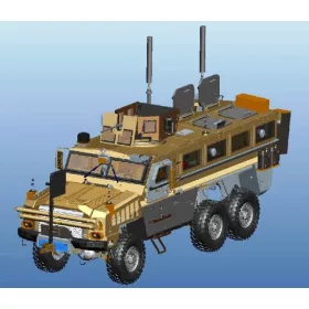 KINETIC 61013 RG-33L MRAP 1/35 harcjármű makett
