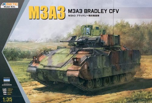 KINETIC 61014 M3A3 Bradley CFV 1/35 harcjármű makett