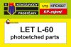 KPEX027 Let L-60 PE parts - fotómaratás 1/72
