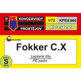 KPEX044 Fokker C.X PE parts - fotómaratás 1/72