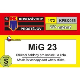 KPEX055 Mig-23 mask - maszkolósablon 1/72