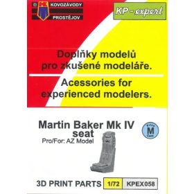 KPEX058 Martin Baker Mk.IV seat feljavító készlet 1/72