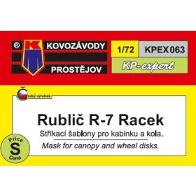 KPEX063 Rublic R-7 Racek mask - maszkolósablon 1/72