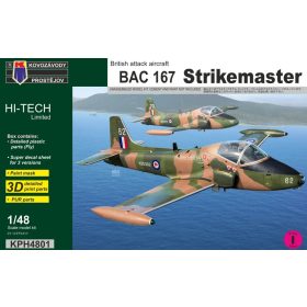 KPH4801 BAC 167 Strikemaster repülőgép makett 1/48