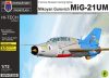 KPH7209 MiG-21UM repülőgép makett 1/72