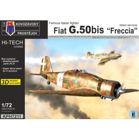   KPH7211 Fiat G.50bis „Freccia“ Italian services repülőgép makett 1/72