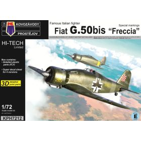   KPH7212 Fiat G.50bis „Freccia“ Special markings repülőgép makett 1/72