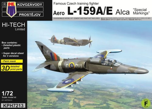 KPH7213 L-159A/E Alca „Special Markings“ repülőgép makett 1/72