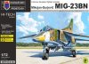 KPH7216 MiG-23BN repülőgép makett 1/72