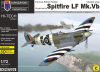 KPH7224 Supermarine Spitfire LF Mk.Vb "Clipped Wing" repülőgép makett 1/72