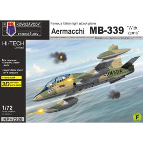   KPH7226 Aermacchi MB-339 „With guns“ repülőgép makett 1/72