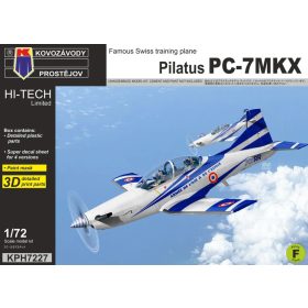 KPH7227 Pilatus PC-7MKX repülőgép makett 1/72
