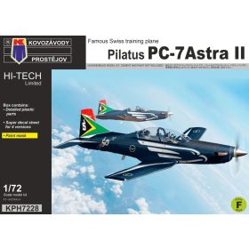 KPH7228 Pilatus PC-7 Astra II repülőgép makett 1/72