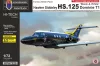 KPH7229 Hawker Siddeley HS.125 Dominie T1 „Black & White“ repülőgép makett 1/72