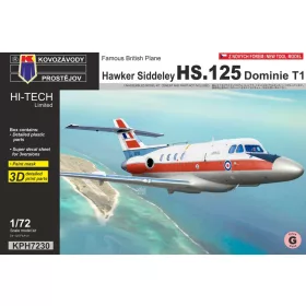   KPH7230 Hawker Siddeley HS.125 Dominie T1 „RAF“ repülőgép makett 1/72