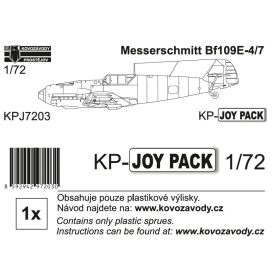   KPJ07203 Messerschmitt Bf 109E-4/7 KP-JOYPACK repülőgép makett 1/72