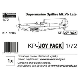   KPJ07206 Supermarine Spitfire Mk.Vb Late KP-JOYPACK repülőgép makett 1/72