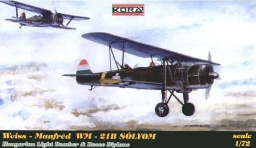 KPK72085 Weiss-Manfréd WM-21B Sólyom repülőgép makett 1/72