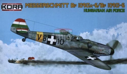 KPK72107 Messerschmitt Bf-109 Ga-6/G-6 Hungarian Air Force repülőgép makett 1/72