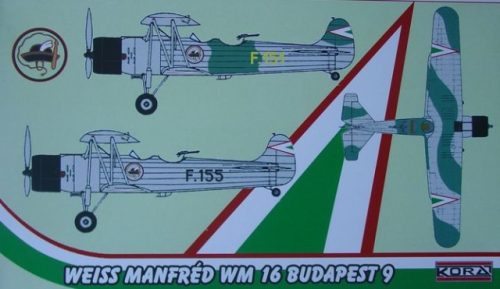 KPK72145 Weiss-Manfred WM-16 Budapest 9 repülőgép makett 1/72