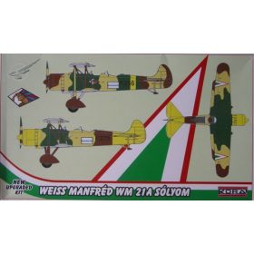   KPK72146 Weiss-Manfred WM-21A Sólyom repülőgép makett 1/72