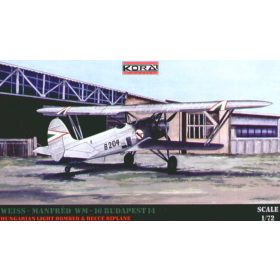   KPK7274 Weiss-Manfred WM-16 Budapest 14 repülőgép makett 1/72