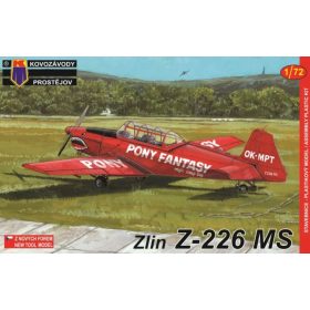KPM0005 Zlin Z-226MS Trenér 2 repülőgép makett 1/72