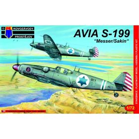 KPM0006 Avia S-199 Izrael repülőgép makett 1/72