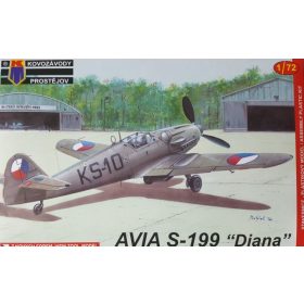 KPM0008 Avia S-199 Diana Early repülőgép makett 1/72