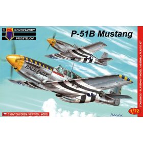   KPM0029 North American P-51B Mustang repülőgép makett 1/72
