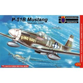   KPM0030 North American P-51B Mustang Malcolm repülőgép makett 1/72