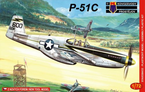 KPM0033 North American P-51C Mustang repülőgép makett 1/72