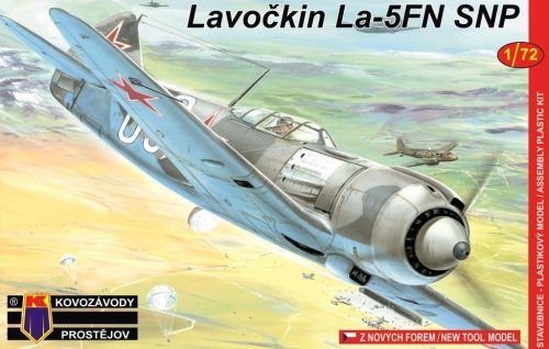 KPM0036 Lavočkin La-5FN SNP/SNU repülőgép makett 1/72