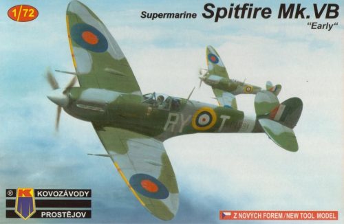KPM0058 Supermarine Spitfire Mk.VB Cz. repülőgép makett 1/72