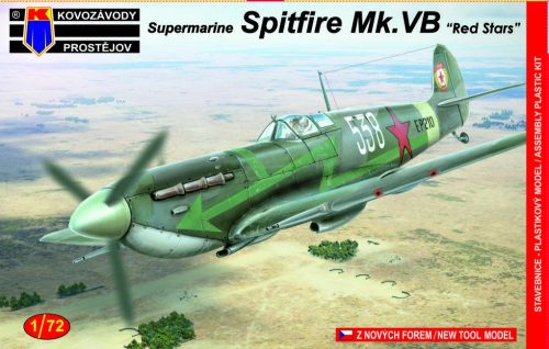 KPM0068 Supermarine Spitfire Mk.VB Red Stars repülőgép makett 1/72