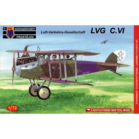 KPM0073 LVG C.VI Lithuanian repülőgép makett 1/72