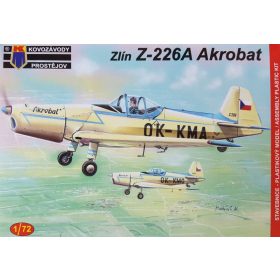 KPM0075 Zlin Z-226A Akrobat repülőgép makett 1/72