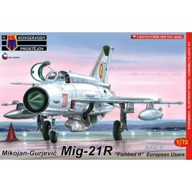   KPM0086 MiG-21R“Fishbed H“ European Users repülőgép makett 1/72