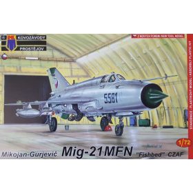 KPM0087 MiG-21MFN CzAF repülőgép makett 1/72
