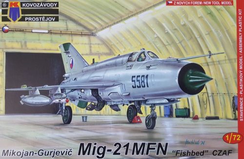 KPM0087 MiG-21MFN CzAF repülőgép makett 1/72