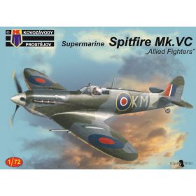   KPM0124 Supermarine Spitfire Mk.Vc Allied Fighters repülőgép makett 1/72