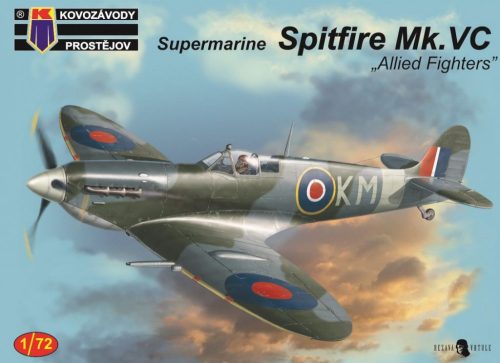 KPM0124 Supermarine Spitfire Mk.Vc Allied Fighters repülőgép makett 1/72