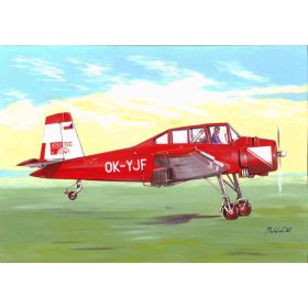 KPM0129 Let Z-37A-2 Čmelák CZ repülőgép makett 1/72