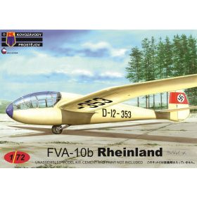 KPM0153 FVA-10b Rheiland repülőgép makett 1/72