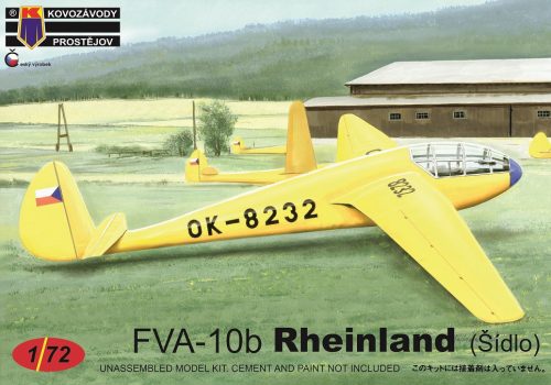 KPM0154 FVA-10b Rheiland (Šídlo) repülőgép makett 1/72