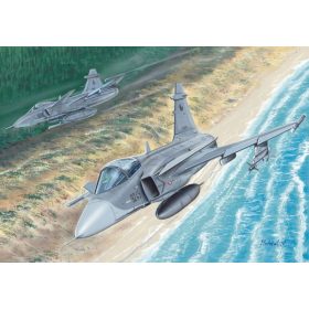   KPM0161 Saab JAS-39 Gripen „International“ repülőgép makett 1/72