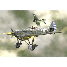 KPM0185 Dewoitine D.510 repülőgép makett 1/72