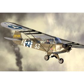   KPM0190 Piper L-4 „Grasshopper“ w/Bazookas repülőgép makett 1/72