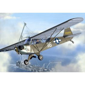   KPM0191 Piper L-4 „Grasshopper“ w/Brodie Hook repülőgép makett 1/72
